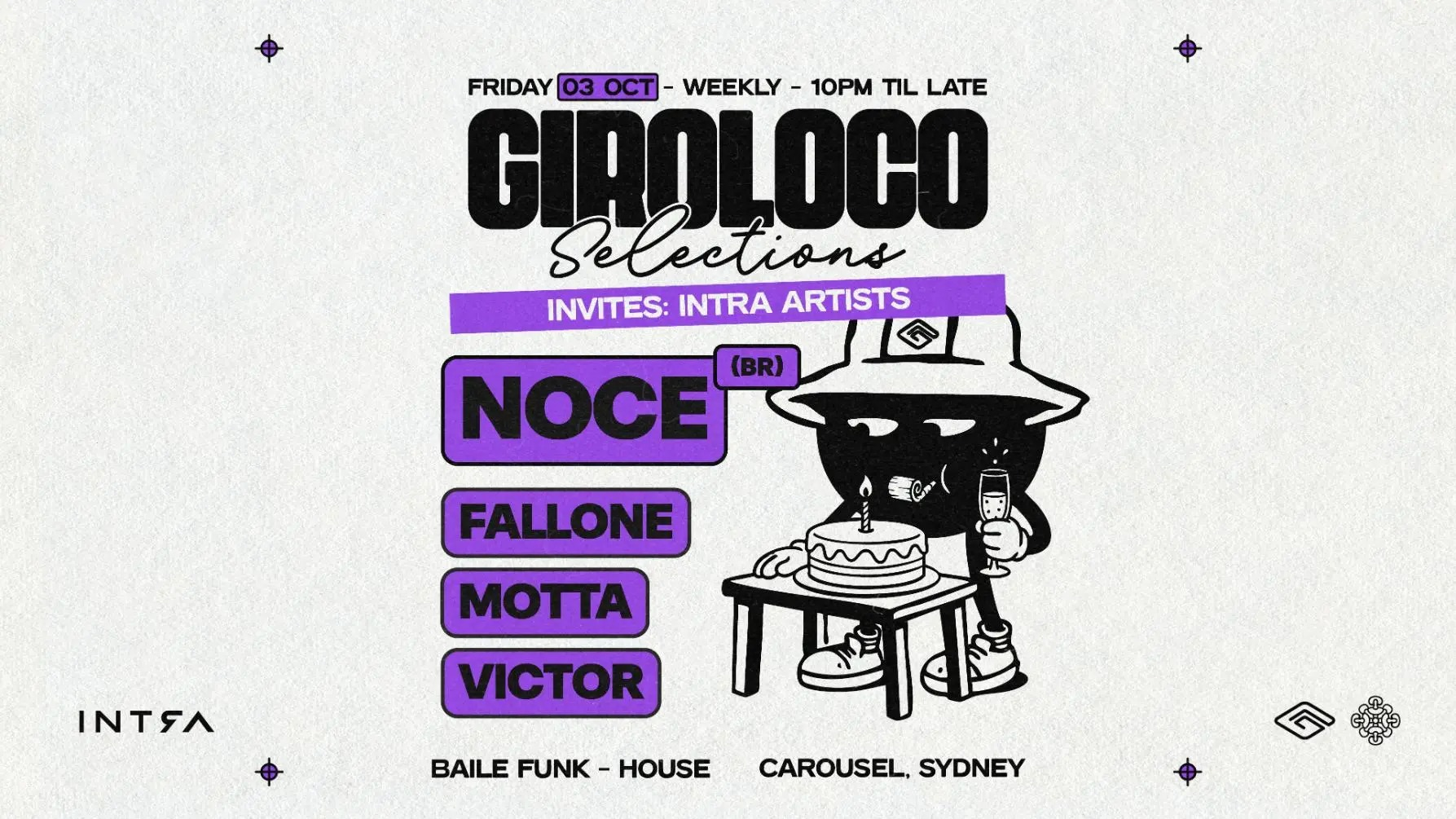 GIROLOCO WAREHOUSE flyer